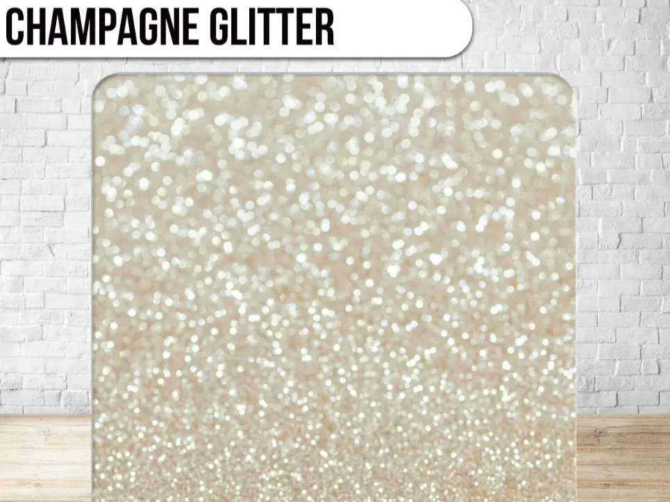 Silver Sparkle photo booth backdrop