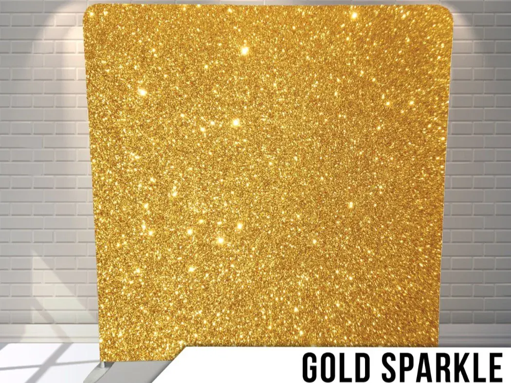 Brushed Black & White photo booth backdrop